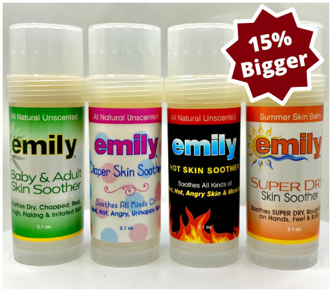 Emily Skin Soothers Sticks