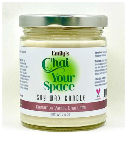 Chai Your Space Candles - Cinnamon Vanilla Chai Latte